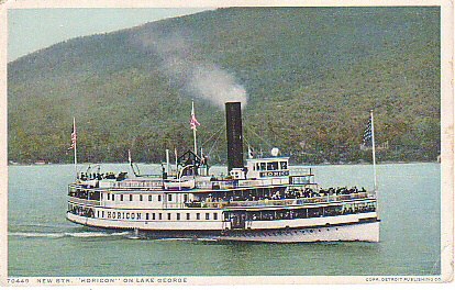 Steamboat Postcard